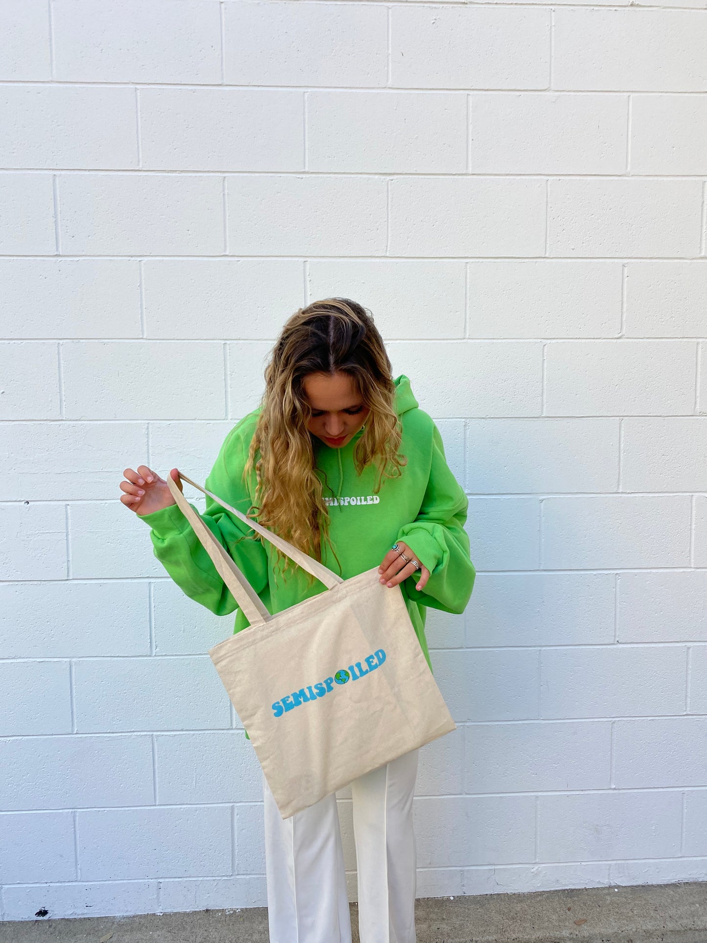 Semispoiled Tote bag