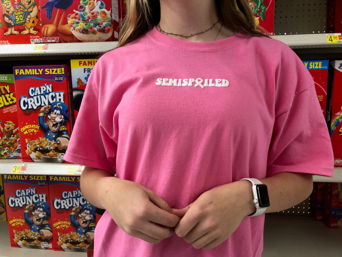 Semispoiled Breast Cancer Awareness Tee