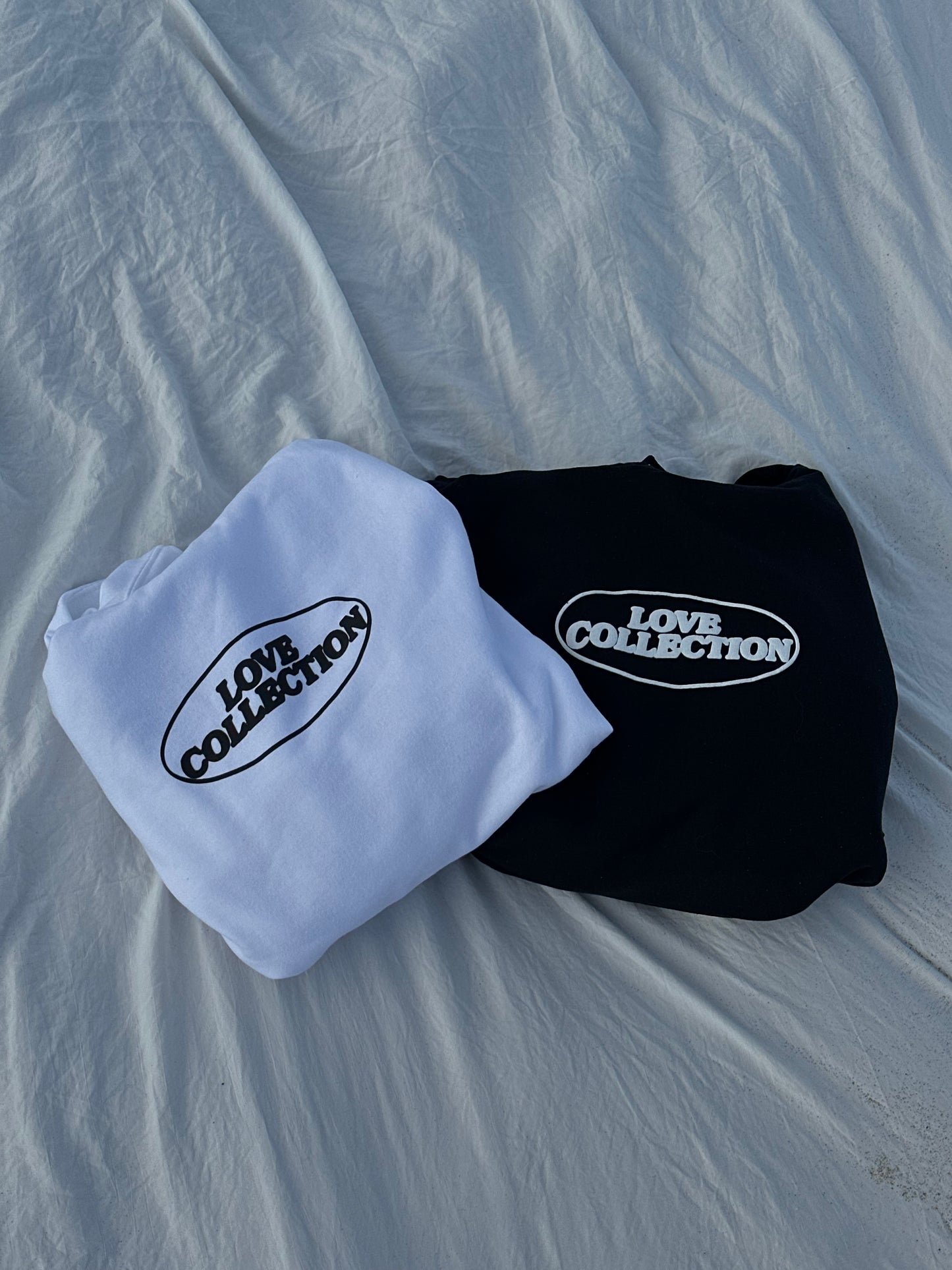 Love Collection White Hoodie