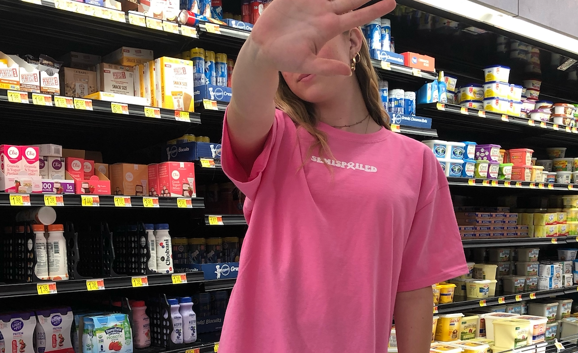 Semispoiled Breast Cancer Awareness Tee