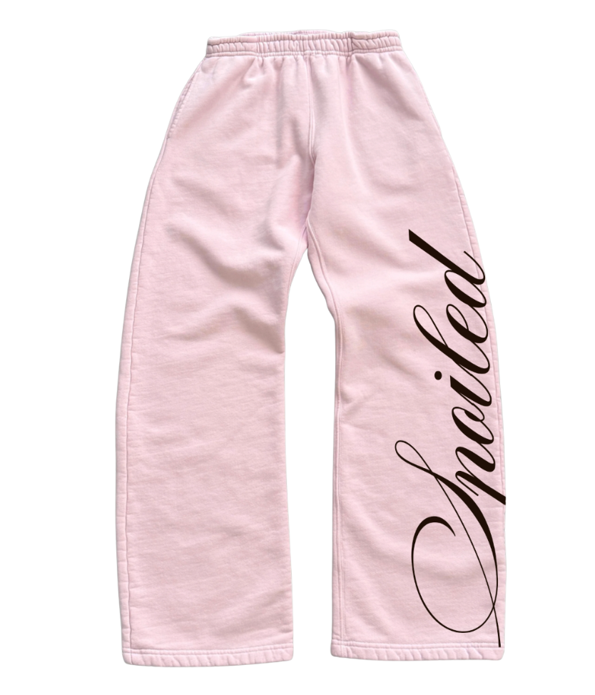 Baby Pink Spoiled Sweatpants
