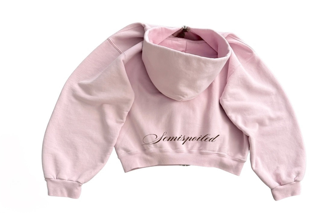 Baby Pink Spoiled Hoodie